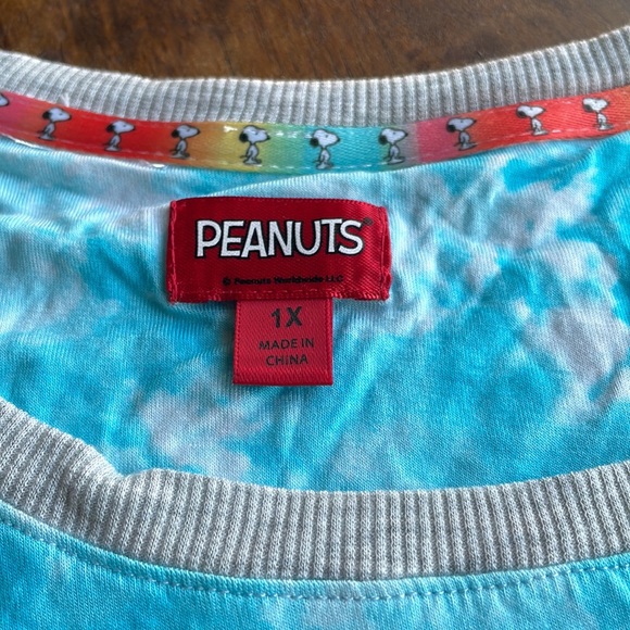 Peanuts Snoopy sleep shirt. Women’s size 1X - Picture 3 of 6